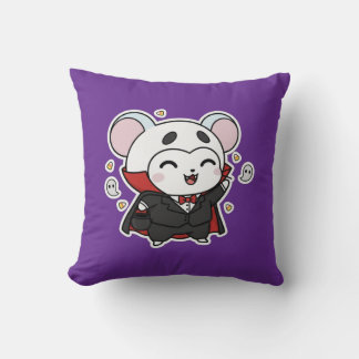 Almofada Rato pequeno fofo e adorável pronto para o Hallowe