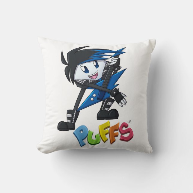 Almofada Razor do travesseiro decorativo Rock Star (Frente)