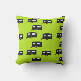 Almofada Reboques de campismo a verde