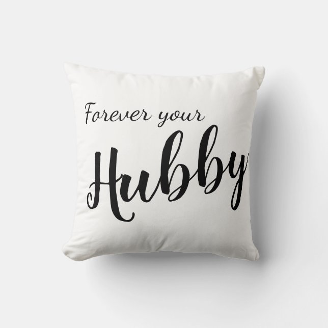 Almofada Recem casados Personalizado e Datado (Frente)