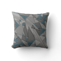 recortes triangulares das cinzas sobre fundo azul,