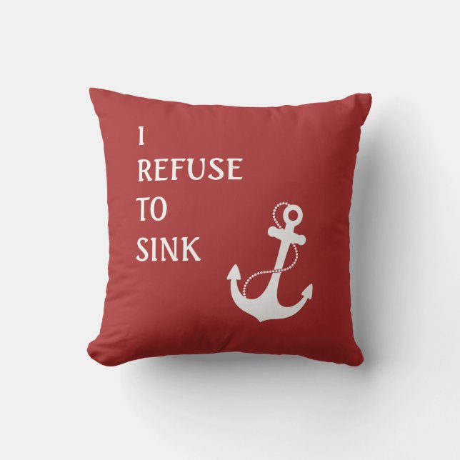 Almofada Recusa a afundar-se (Frente)