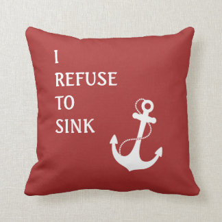 Almofada Recusa a afundar-se