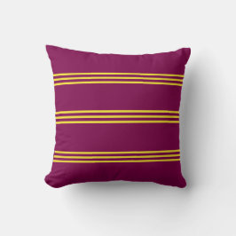 Almofada Red and Yellow Throw Pillow