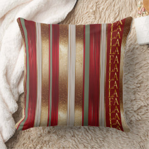 Almofada Red Christmas Fa La Pattern#27 ID1009
