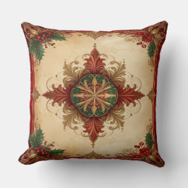 Almofada Red Decorative Christmas Throw Pillow