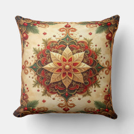 Almofada Red Green Decorative Christmas Throw Pillow