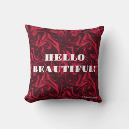 Almofada Red Hello Beaulinda Travesseiro decorativo