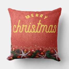 Almofada Red Merry Christmas