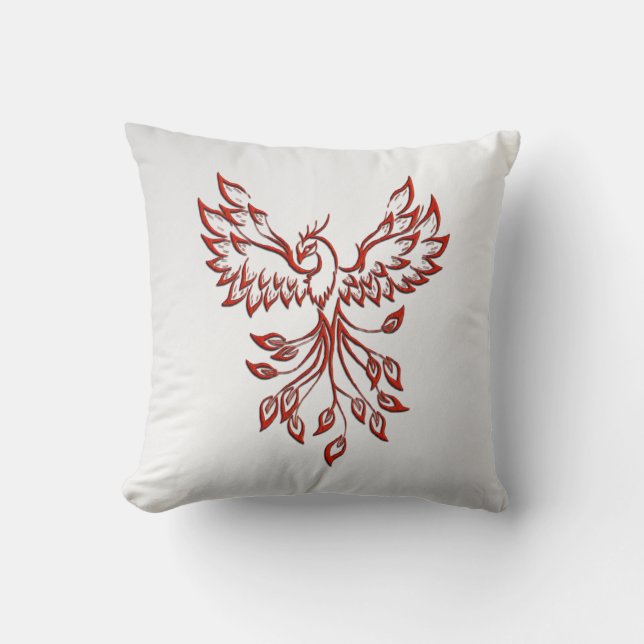 Almofada Red Phoenix Assume Silver (Frente)