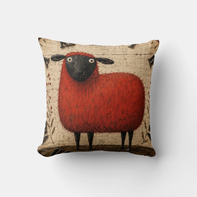Almofada Red Sheep (Frente)