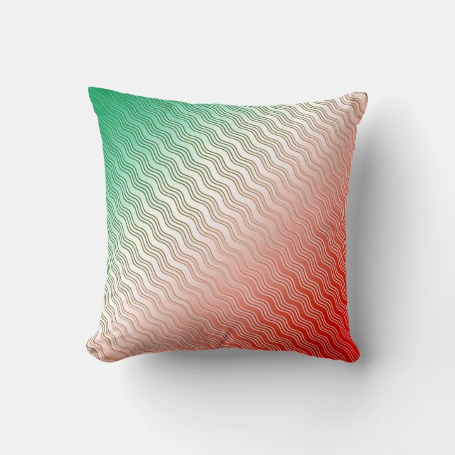 Almofada Red Silver Green (Frente)