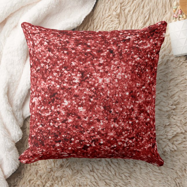Almofada Red Sparkle Glitz (Cobertor)