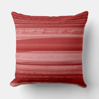 Almofada Red Texture Stripe – Urban Abstract