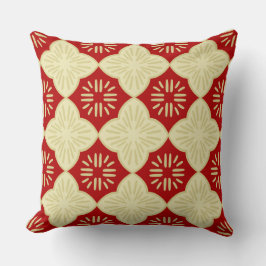 Almofada Red tile pattern