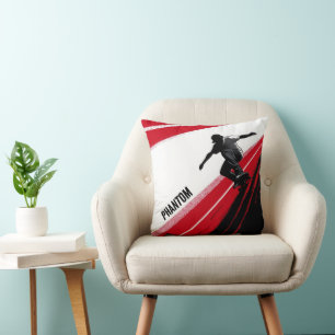 Almofada Red White e Black Skater