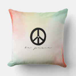 Almofada Red Yellow Blush Tie Peace