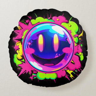 Almofada Redonda クッション｜VACHABORG グッズ「 電光石火少女 Eccentric Flash Girl 」