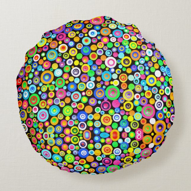 Almofada Redonda 080 - Travesseiro redondo (Verso)