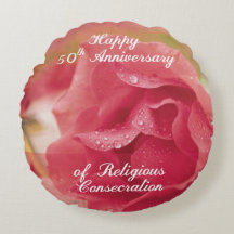 50º Aniversário de Consagração Religiosa Rosa