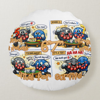 Almofada Redonda 6’7” Vital for Survival Chemistry Elements   Round