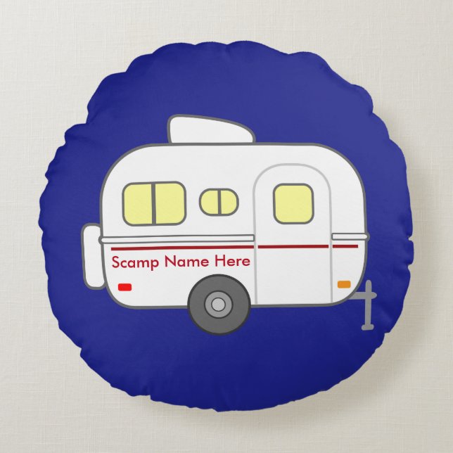 Almofada Redonda A casa é onde quer que nós somos junto (Frente)