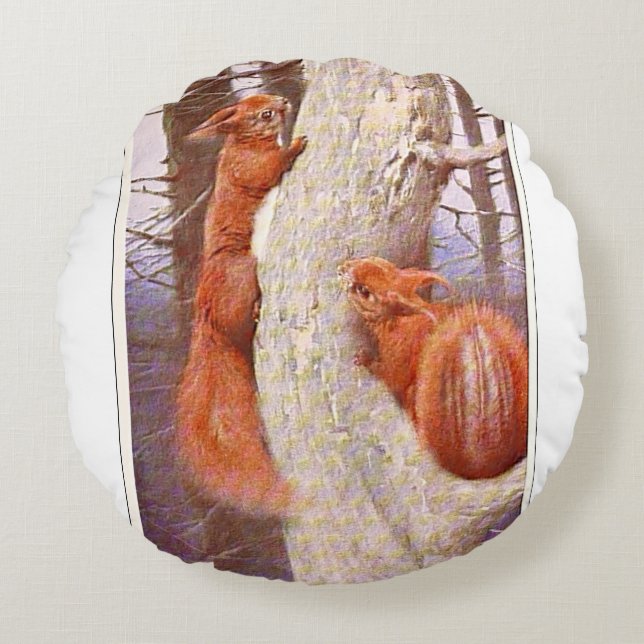 Almofada Redonda "A Chase" (Frente)