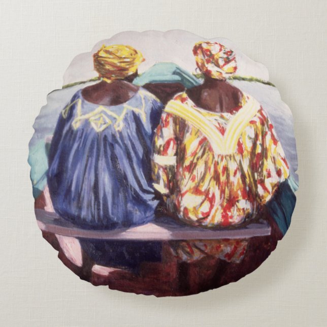 Almofada Redonda À ilha 1998 (Frente)