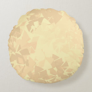 Almofada Redonda A legância do vidro quebrado