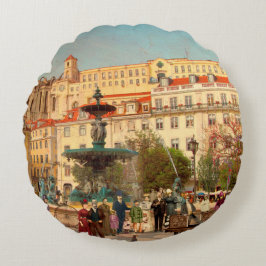 Almofada Redonda A Maxia do Rossio (Lisboa)