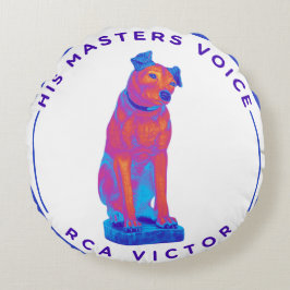 Almofada Redonda A Pop de Voz do Mestre