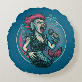 Almofada Redonda a Siren Blaring