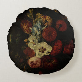 Almofada Redonda A vida com flores