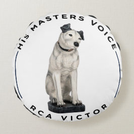 Almofada Redonda A Voz do Mestre