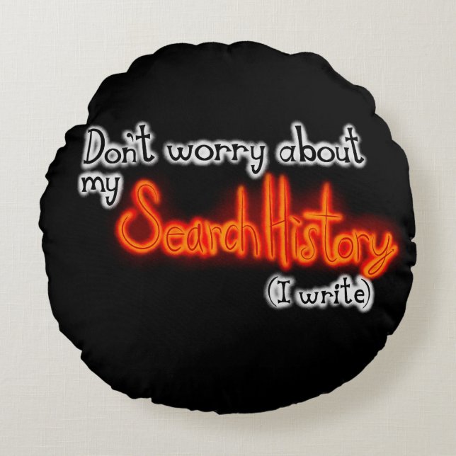 Almofada Redonda A Writer's Secret (Frente)