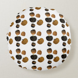 Almofada Redonda Abóbora-das-bruxas