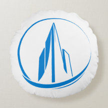 Abstract Building Peak Cityscape Circle