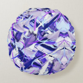 Almofada Redonda Abstratado