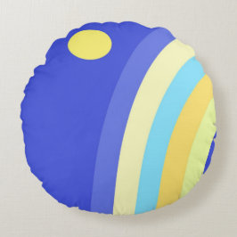 Almofada Redonda abstrato moderna
