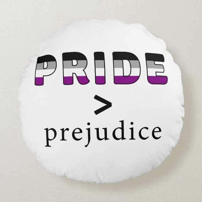 Almofada Redonda Ace / Aro Pride (Frente)