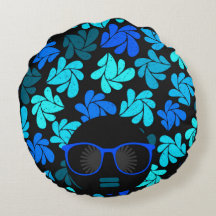 Afro Diva Turquoise Home Decor