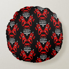Almofada Redonda Agente Especial Kid