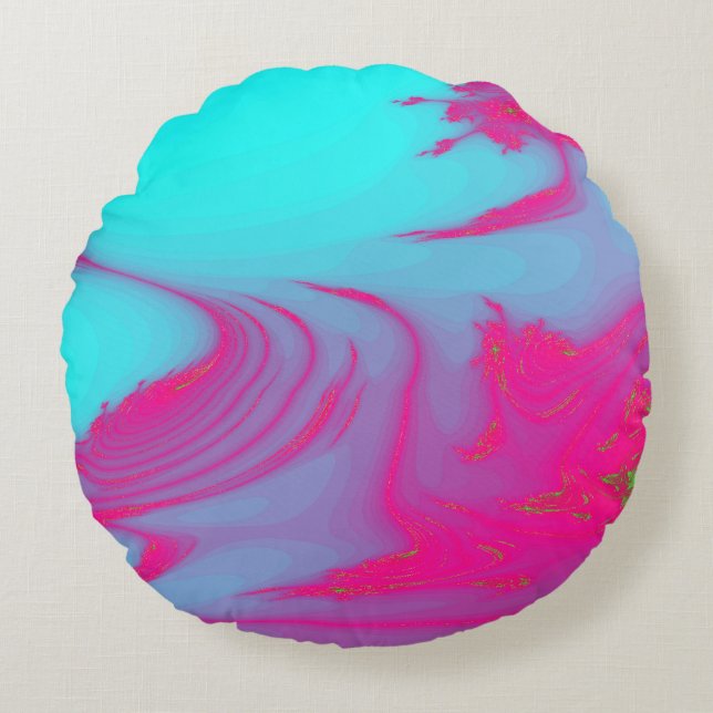 ALMOFADA REDONDA ÁGUA (Frente)