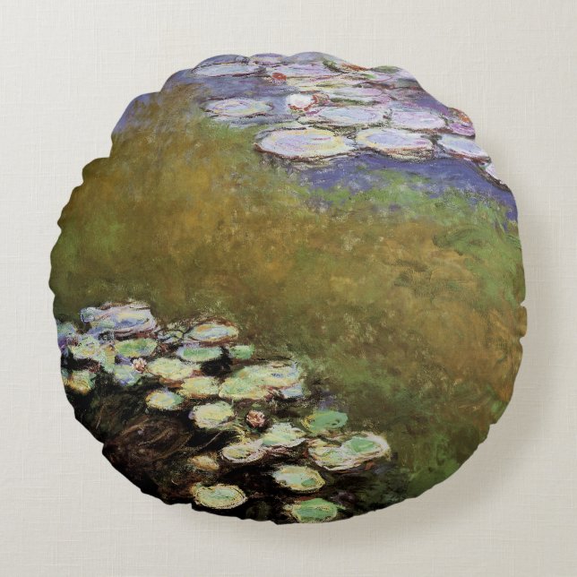 Almofada Redonda Água-Lillies, 1914-17 (Frente)