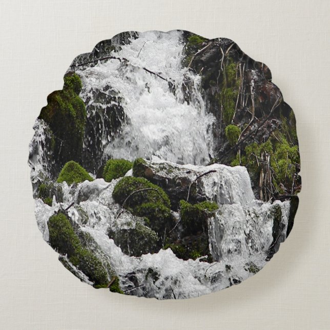 Almofada Redonda Águas raspantes...... (Frente)