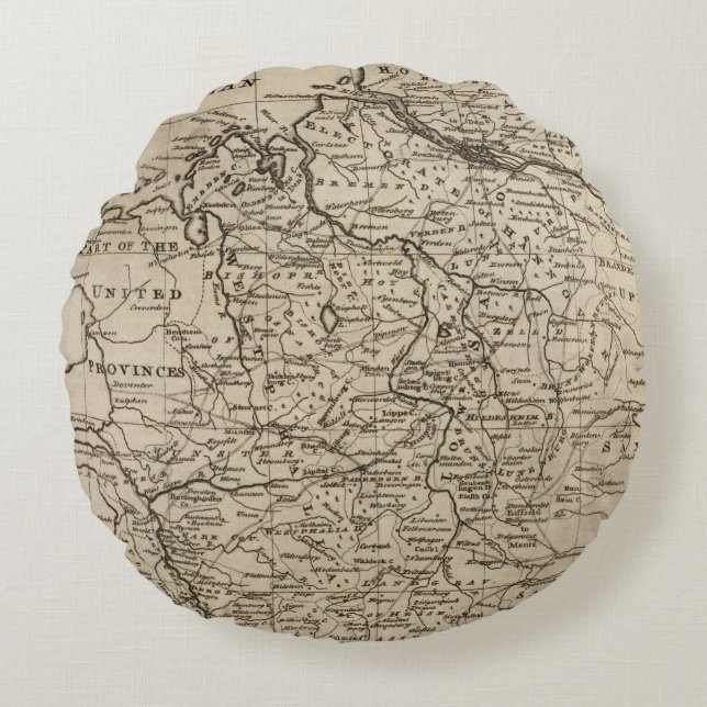 Almofada Redonda Alemanha 21 (Frente)