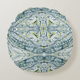 Almofada Redonda Algas Em Vidro
