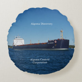 Almofada Redonda Algoma Discovery travesseiro redondo