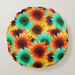 Almofada Redonda Alimentação Petal