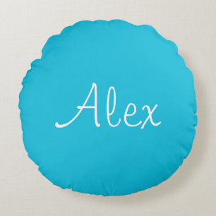 Almofada Redonda Alluring Aqua